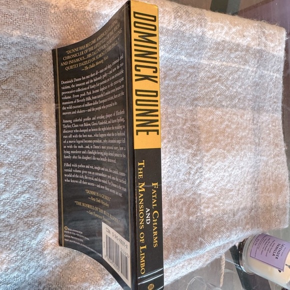🐾3 For $18🐾 Dominick Dunne Book - Fatal Charms and The Mansions of Limbo - Picture 3 of 4
